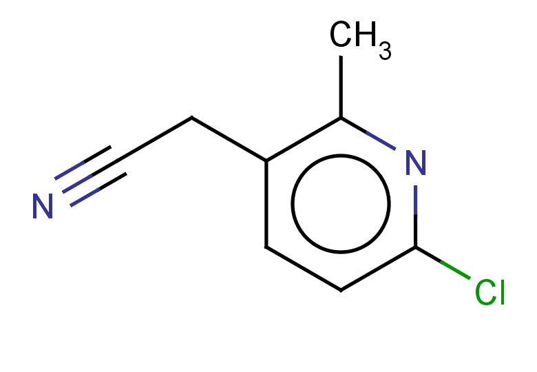2-(6-chloro-2-methylpyridin-3-yl)acetonitrile