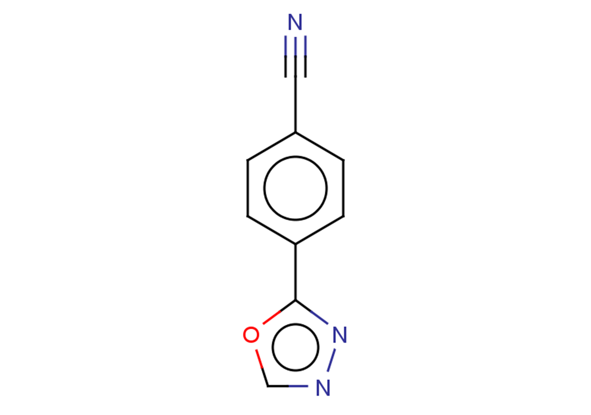 4-(1,3,4-oxadiazol-2-yl)benzonitrile