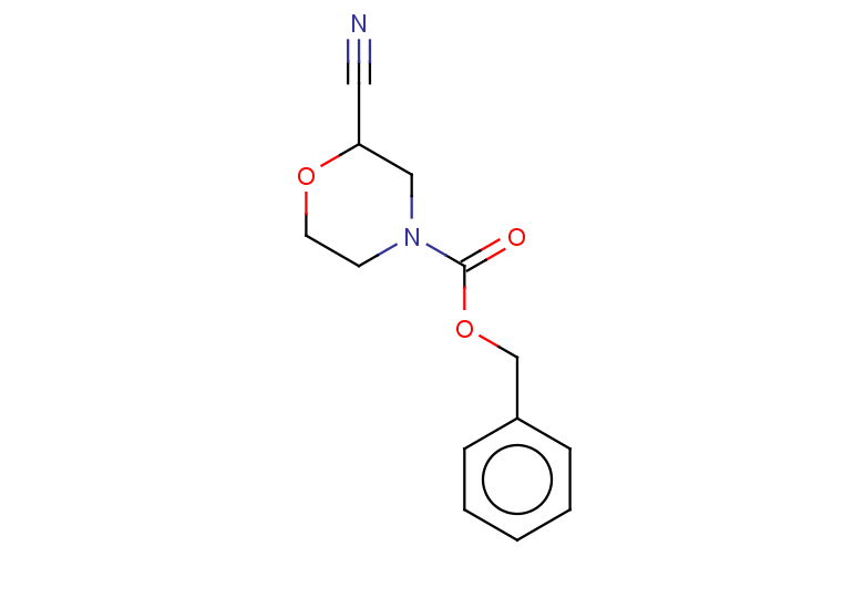 benzyl 2-cyanomorpholine-4-carboxylate