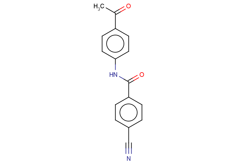 N-(4-acetylphenyl)-4-cyanobenzamide