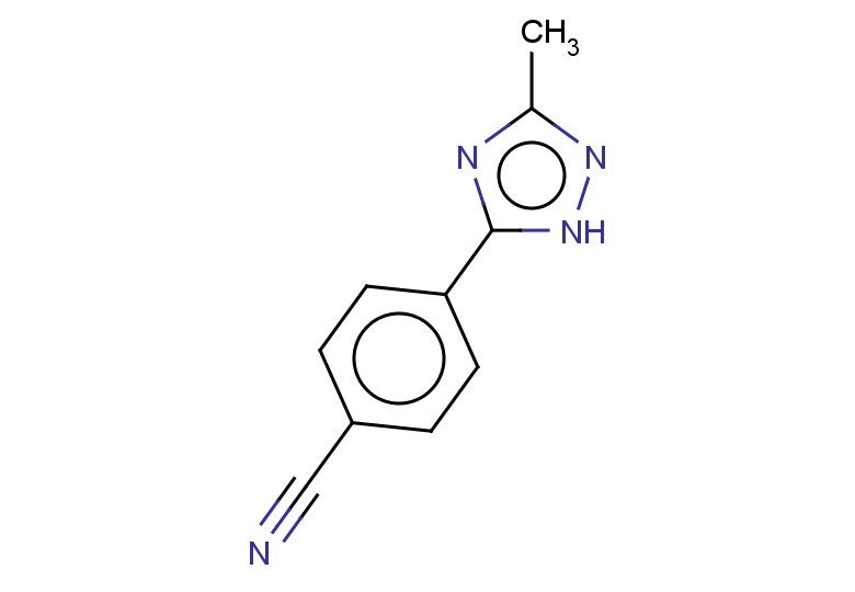 4-(3-methyl-1H-1,2,4-triazol-5-yl)benzonitrile