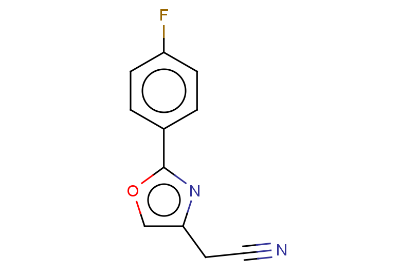 2-[2-(4-fluorophenyl)-1,3-oxazol-4-yl]acetonitrile