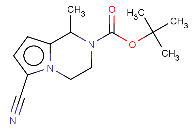 tert-butyl 6-cyano-1-methyl-1H,2H,3H,4H-pyrrolo[1,2-a]pyrazine-2-carboxylate