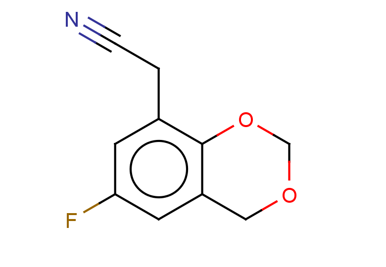 2-(6-fluoro-2,4-dihydro-1,3-benzodioxin-8-yl)acetonitrile