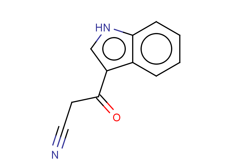 3-(1H-indol-3-yl)-3-oxopropanenitrile