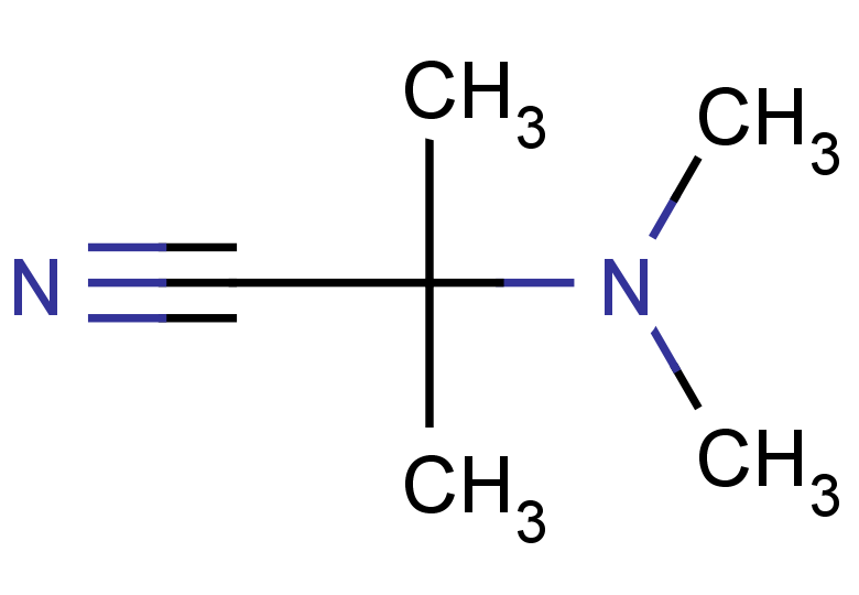 2-(dimethylamino)-2-methylpropanenitrile