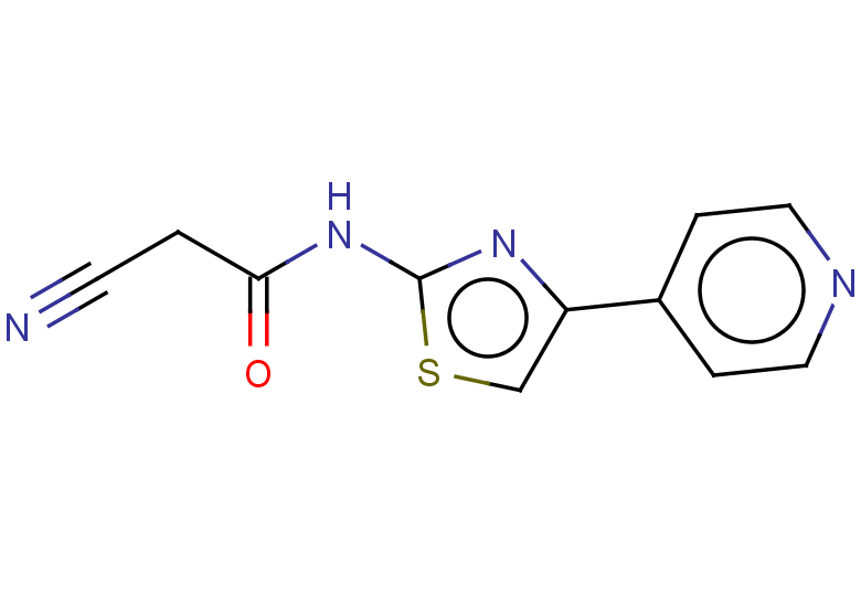 2-cyano-N-[4-(pyridin-4-yl)-1,3-thiazol-2-yl]acetamide
