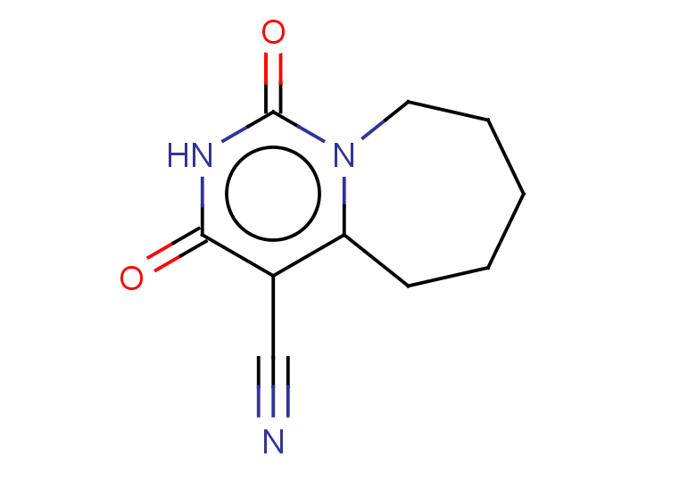 1,3-dioxo-1H,2H,3H,5H,6H,7H,8H,9H-pyrimido[1,6-a]azepine-4-carbonitrile