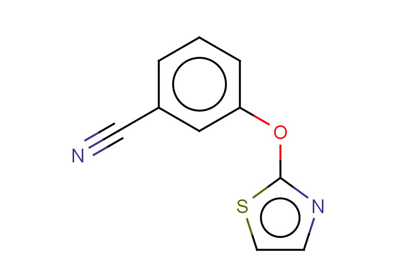 3-(1,3-thiazol-2-yloxy)benzonitrile