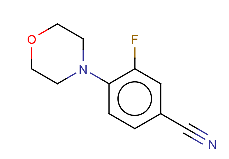 3-fluoro-4-(morpholin-4-yl)benzonitrile