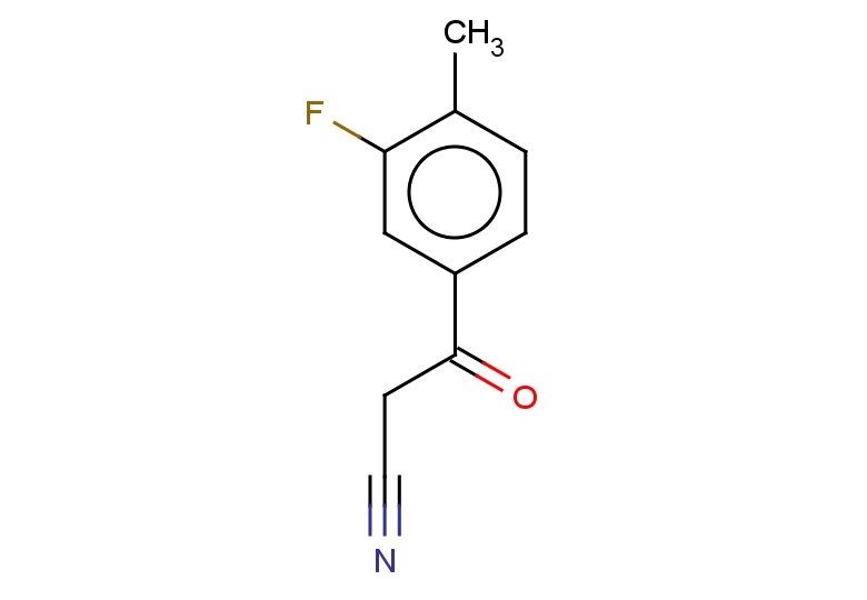 3-(3-fluoro-4-methylphenyl)-3-oxopropanenitrile
