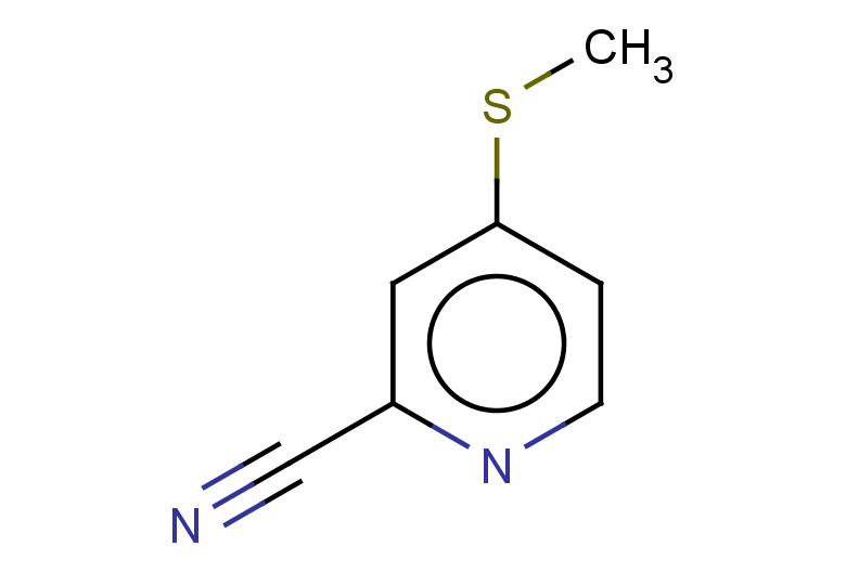 4-(methylsulfanyl)pyridine-2-carbonitrile