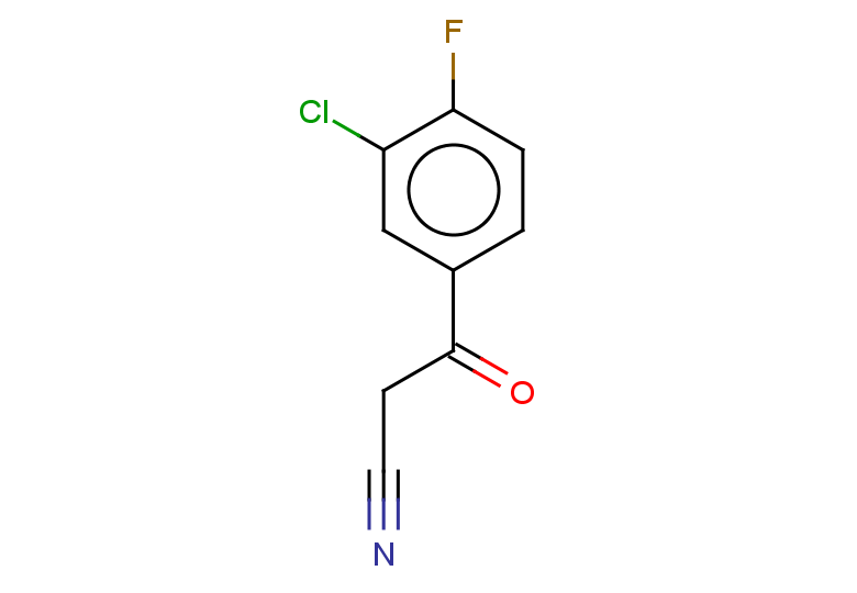 3-(3-chloro-4-fluorophenyl)-3-oxopropanenitrile