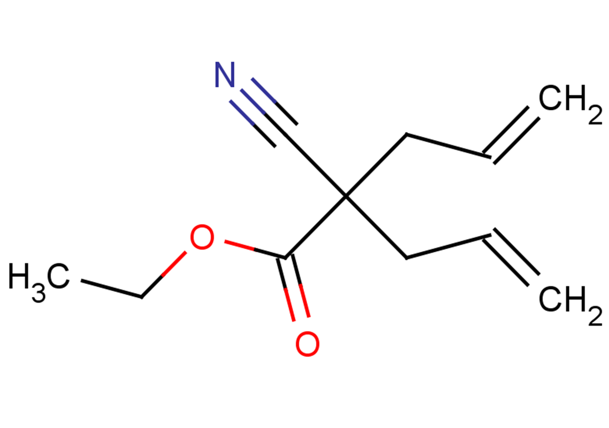 ethyl 2-cyano-2-(prop-2-en-1-yl)pent-4-enoate