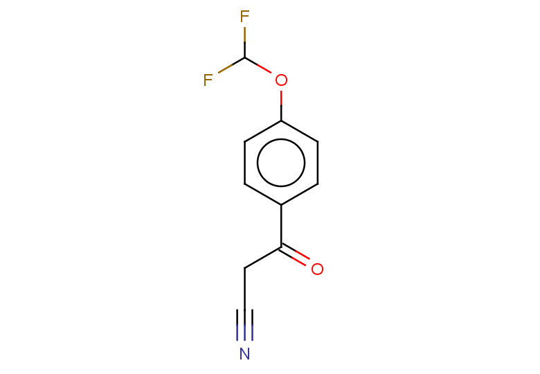 3-[4-(difluoromethoxy)phenyl]-3-oxopropanenitrile