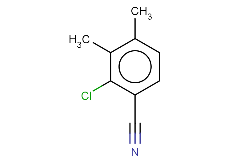 2-chloro-3,4-dimethylbenzonitrile