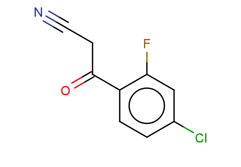 3-(4-chloro-2-fluorophenyl)-3-oxopropanenitrile