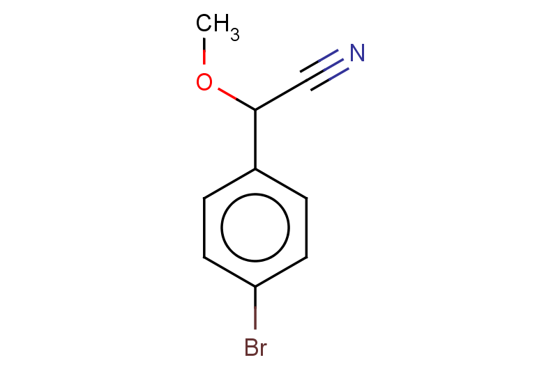 2-(4-bromophenyl)-2-methoxyacetonitrile