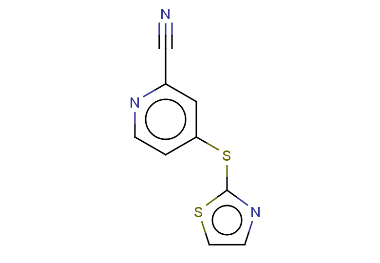 4-(1,3-thiazol-2-ylsulfanyl)pyridine-2-carbonitrile