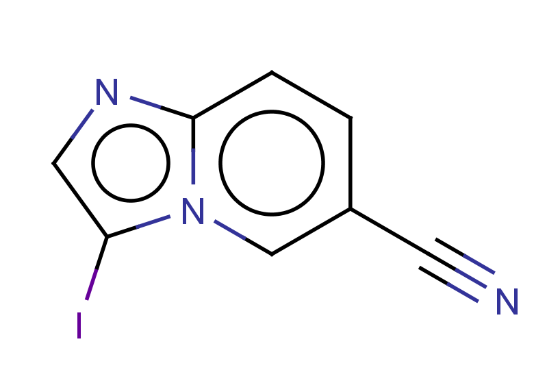 3-iodoimidazo[1,2-a]pyridine-6-carbonitrile