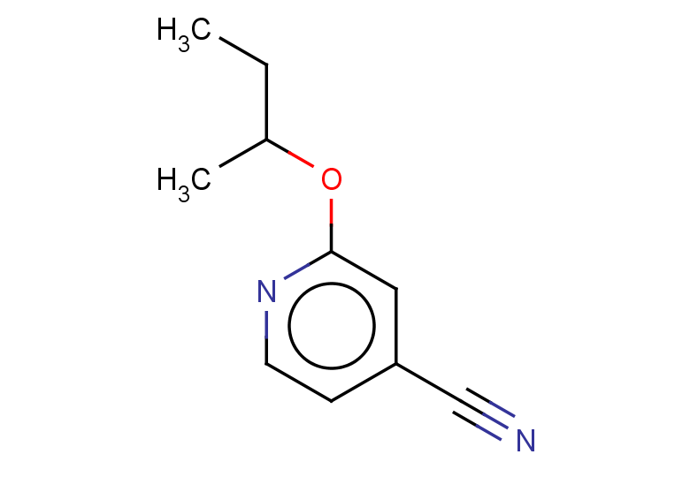 2-(butan-2-yloxy)pyridine-4-carbonitrile