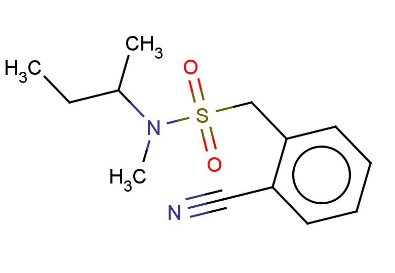 N-(butan-2-yl)-1-(2-cyanophenyl)-N-methylmethanesulfonamide