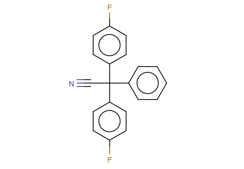 2,2-bis(4-fluorophenyl)-2-phenylacetonitrile
