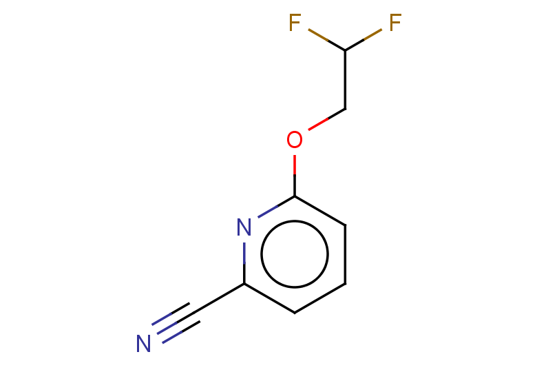 6-(2,2-difluoroethoxy)pyridine-2-carbonitrile