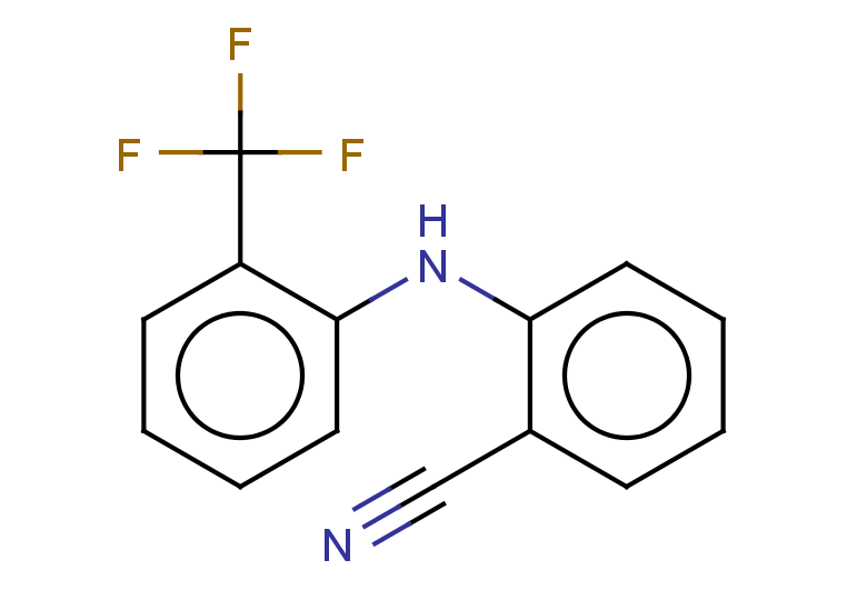 2-{[2-(trifluoromethyl)phenyl]amino}benzonitrile
