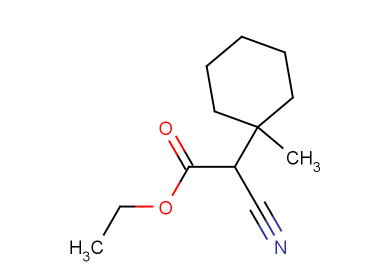 ethyl 2-cyano-2-(1-methylcyclohexyl)acetate