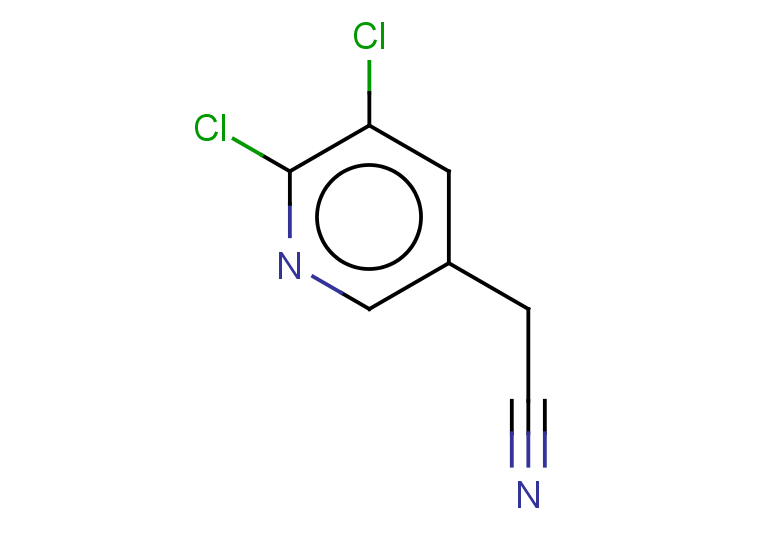2-(5,6-dichloropyridin-3-yl)acetonitrile