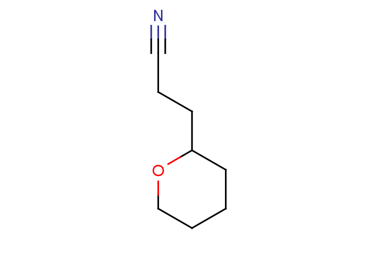 3-(oxan-2-yl)propanenitrile