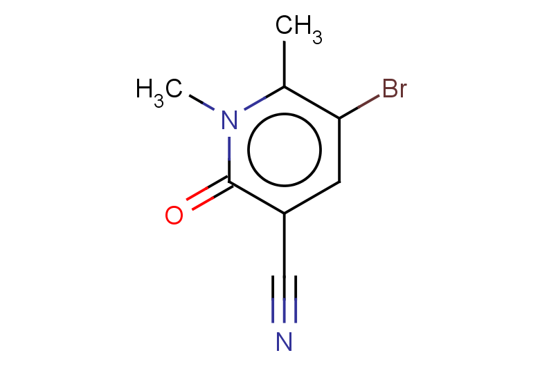 5-bromo-1,6-dimethyl-2-oxo-1,2-dihydropyridine-3-carbonitrile