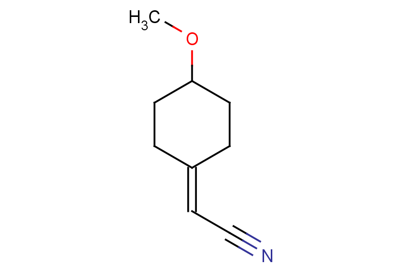 2-(4-methoxycyclohexylidene)acetonitrile