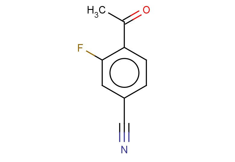 4-acetyl-3-fluorobenzonitrile