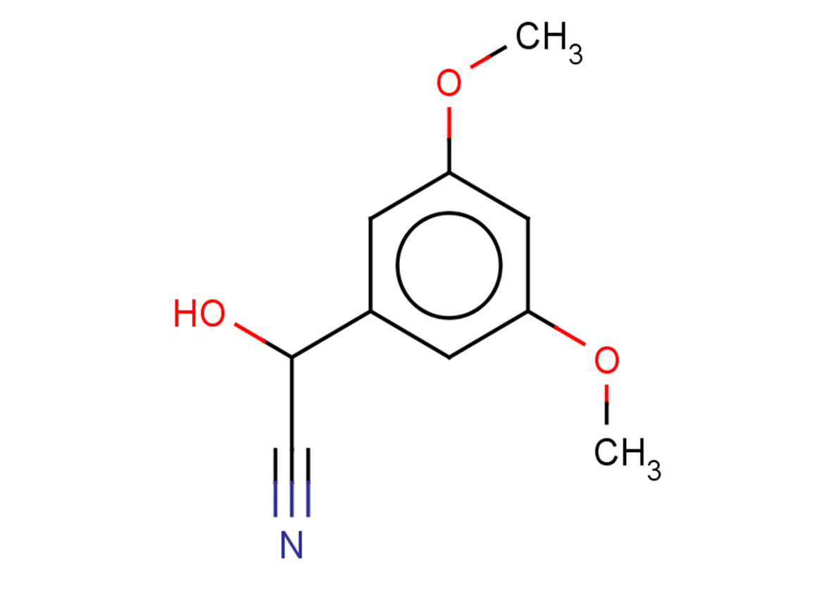2-(3,5-dimethoxyphenyl)-2-hydroxyacetonitrile