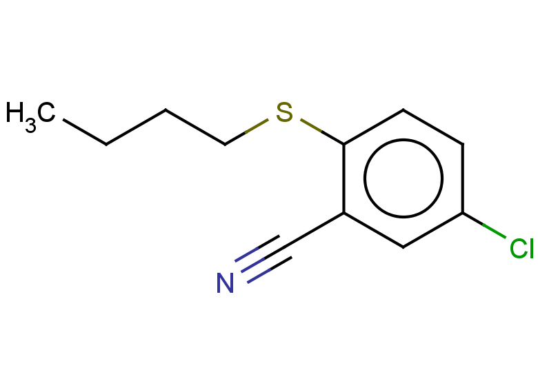 2-(butylsulfanyl)-5-chlorobenzonitrile