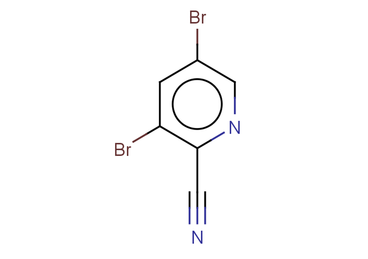 3,5-dibromopyridine-2-carbonitrile