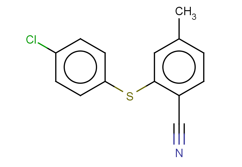 2-[(4-chlorophenyl)sulfanyl]-4-methylbenzonitrile