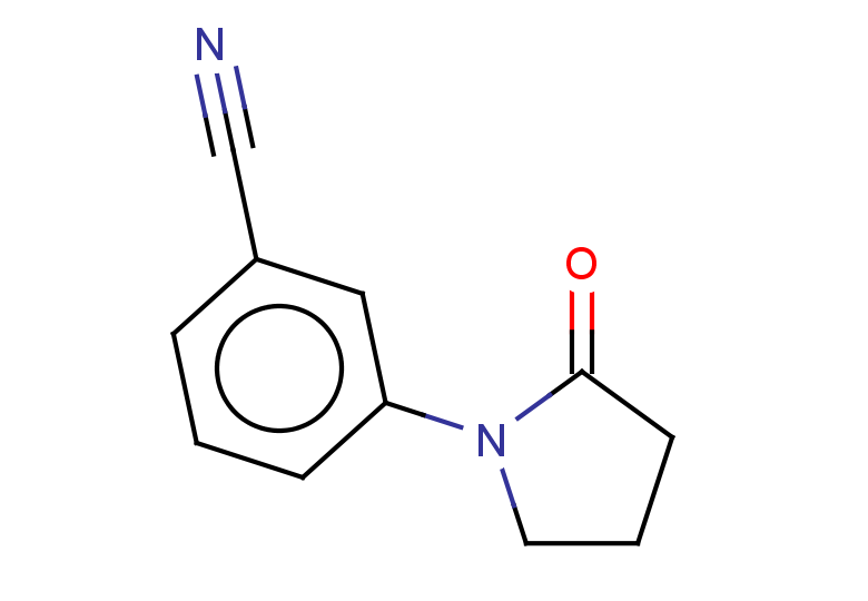 3-(2-oxopyrrolidin-1-yl)benzonitrile