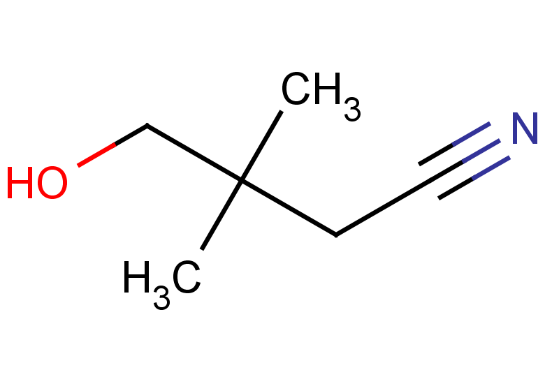 4-hydroxy-3,3-dimethylbutanenitrile