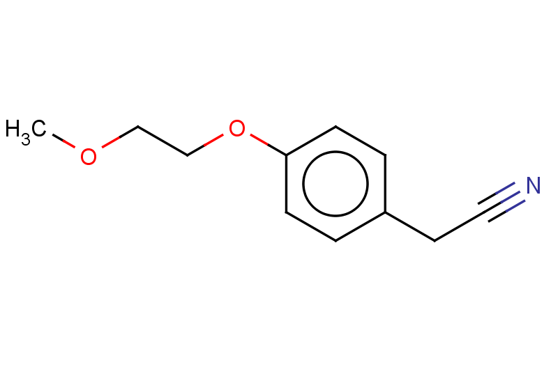 2-[4-(2-methoxyethoxy)phenyl]acetonitrile