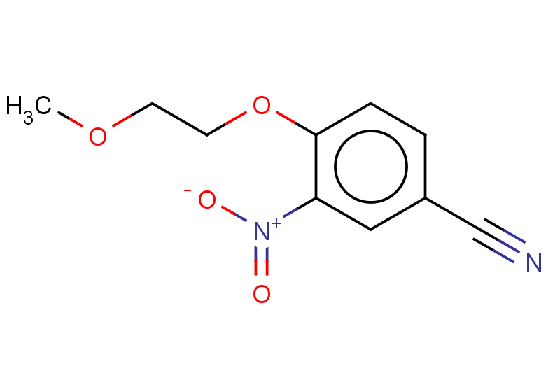 4-(2-methoxyethoxy)-3-nitrobenzonitrile
