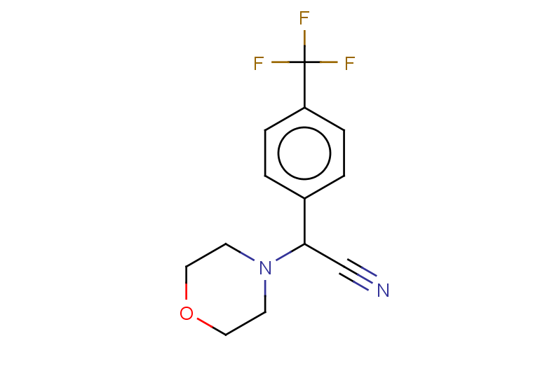 2-(morpholin-4-yl)-2-[4-(trifluoromethyl)phenyl]acetonitrile