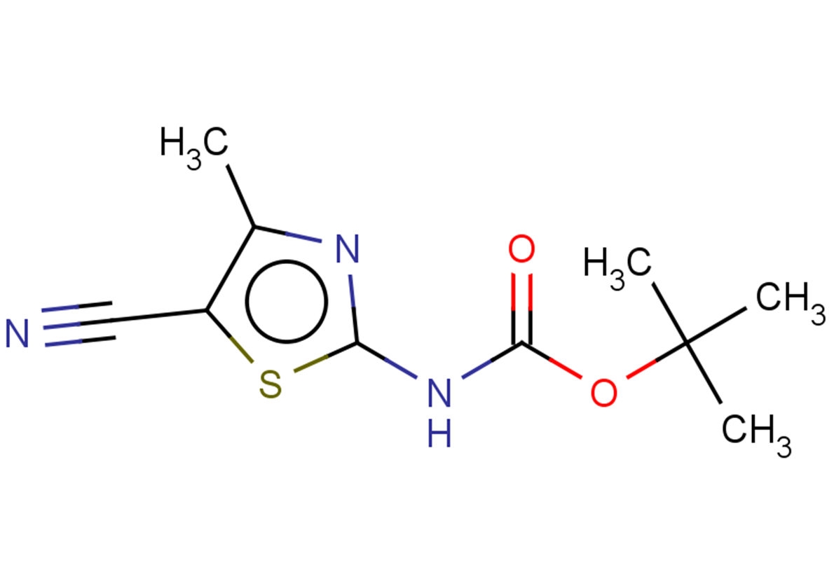 tert-butyl N-(5-cyano-4-methyl-1,3-thiazol-2-yl)carbamate