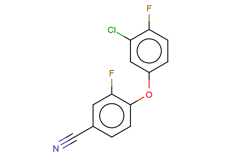 4-(3-chloro-4-fluorophenoxy)-3-fluorobenzonitrile