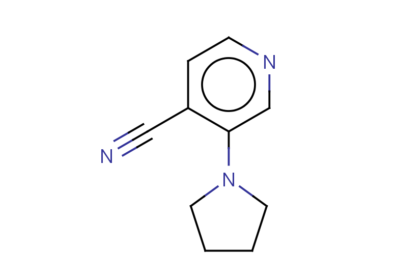 3-(pyrrolidin-1-yl)pyridine-4-carbonitrile