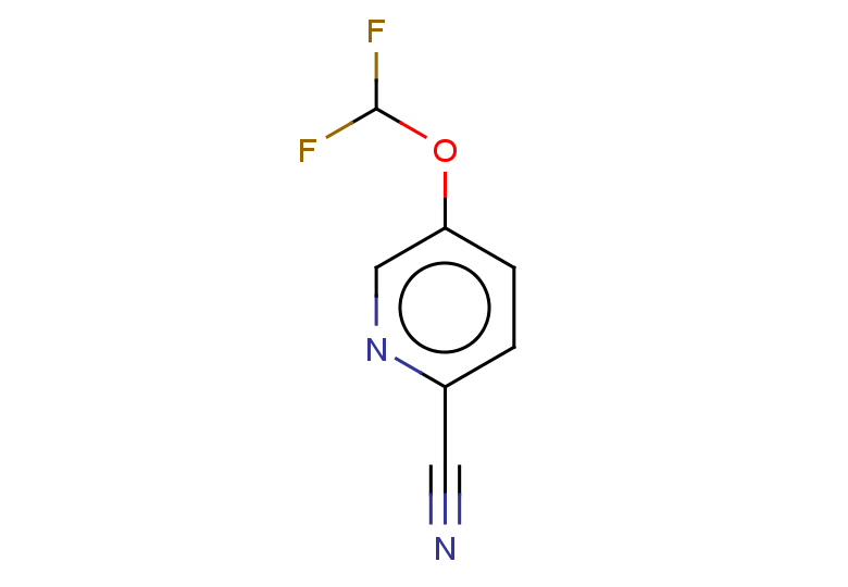 5-(difluoromethoxy)pyridine-2-carbonitrile