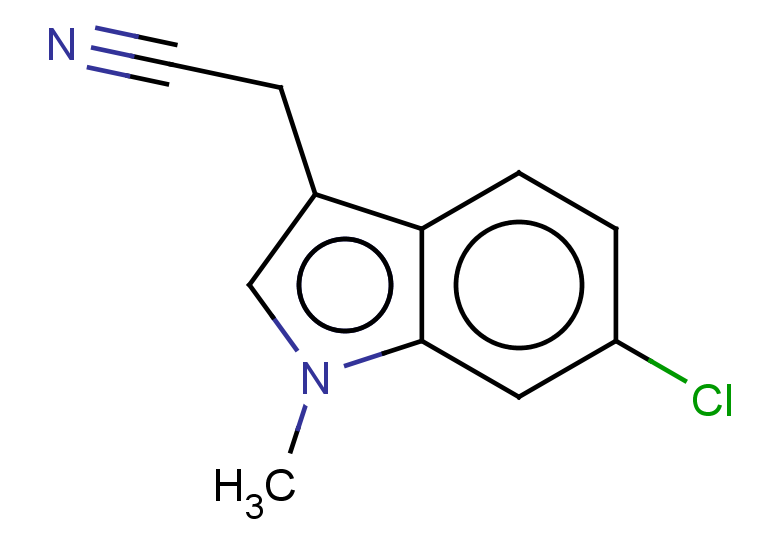 2-(6-chloro-1-methyl-1H-indol-3-yl)acetonitrile