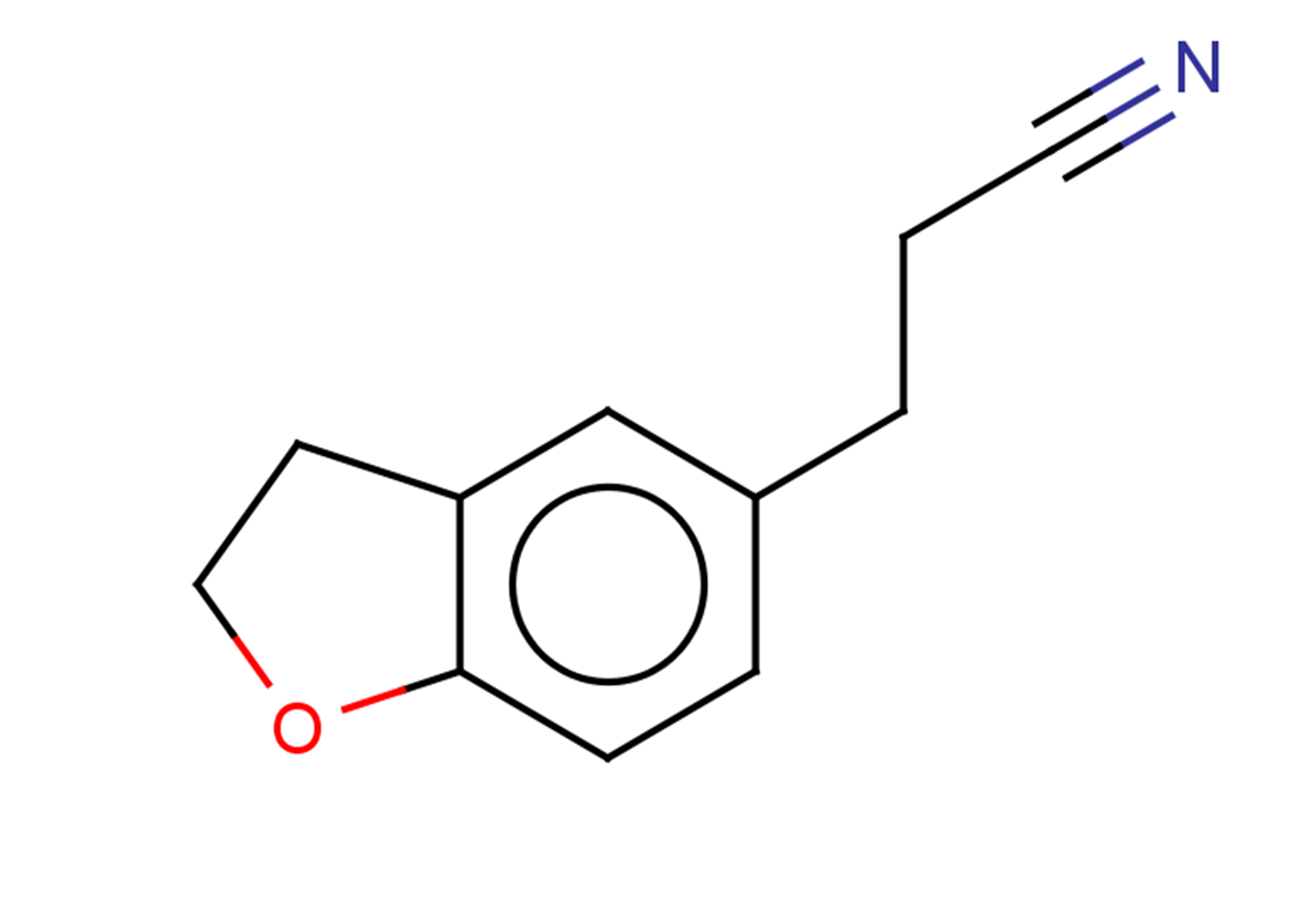 3-(2,3-dihydro-1-benzofuran-5-yl)propanenitrile